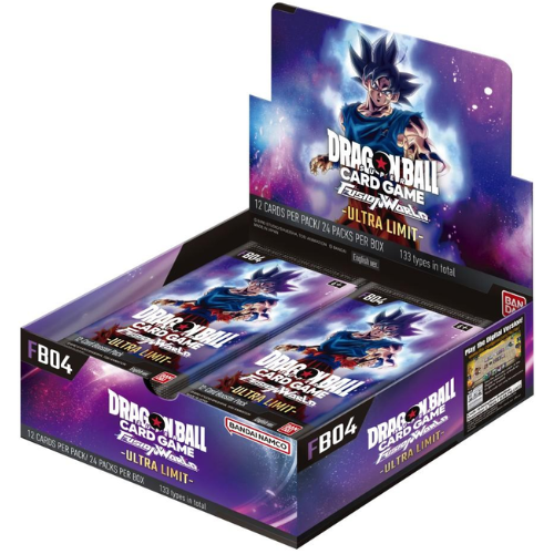 Dragon Ball Super Card Game - FB04 – Fusion World "Ultra Limit" - Display – EN