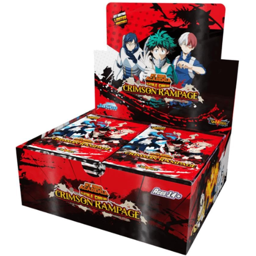 My Hero Academia CCG – Crimson Rampage - 1st Edition Display – EN