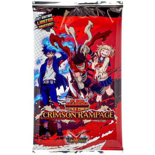My Hero Academia CCG – Crimson Rampage - 1st Edition Booster Pack – EN