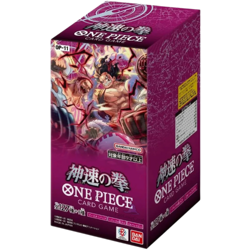 One Piece Card Game - OP11 - A Fist of Divine Speed - Display – JP