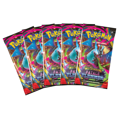 Boxbreak: 5x Fatale Flammen – Booster – DE