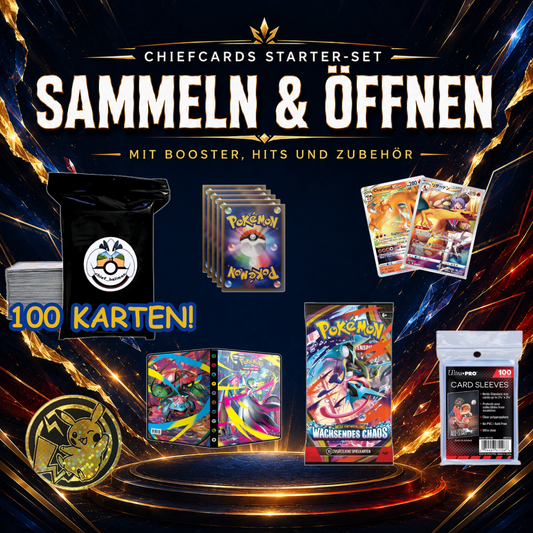 ChiefCards Starter-Set: Sammeln & Öffnen