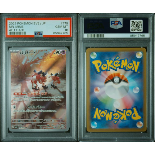 Mr Mime - JP - 179/165 - PSA Slab - 10 Gem Mint