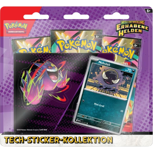 Erhabene Helden – Tech Sticker Blister – DE