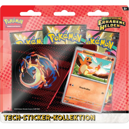 Erhabene Helden – Tech Sticker Blister – DE