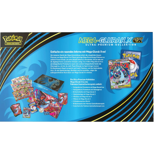 Mega Glurak X ex – Ultra Premium Kollektion – DE