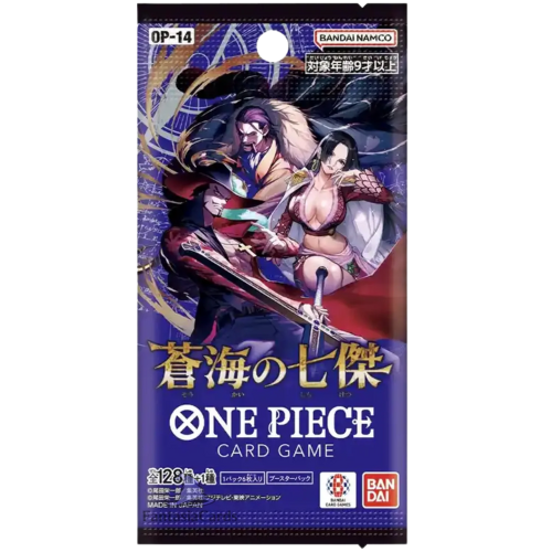 One Piece Card Game - OP14 - The Azure Sea’s Seven - Booster – JP