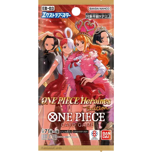 One Piece Card Game - EB03 - Heroines - Booster – JP