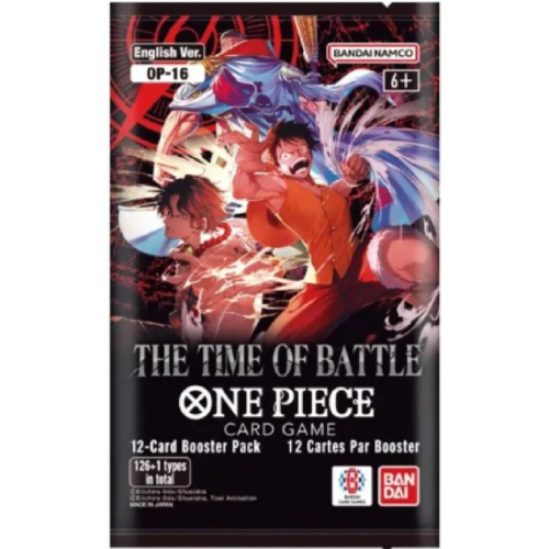 One Piece Card Game - OP16 - The Time of Battle - Booster – EN