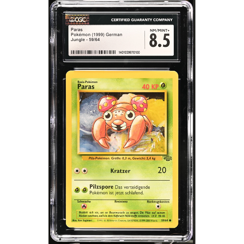 Paras - DE - 59/64 - CGC Slab - 8,5 Near Mint / Mint