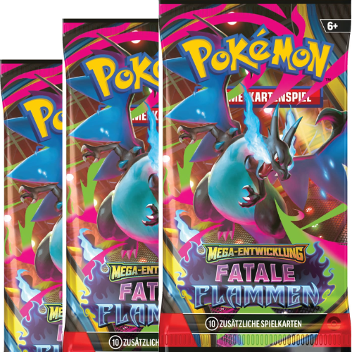 Boxbreak: 3x Fatale Flammen – Booster – DE