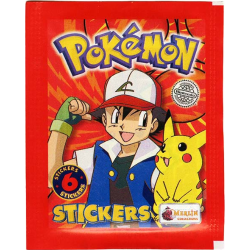 Pokémon Merlin Sticker – Topps Series 1 – Boosterpack