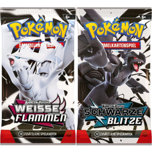 Schwarze Blitze & Weiße Flammen – Booster – DE