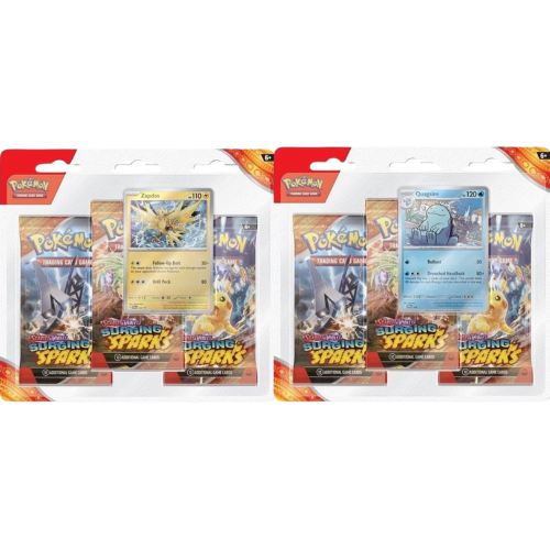 Surging Sparks – 3er Blister – EN