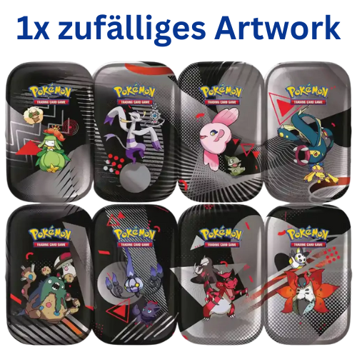 Black Bolt & White Flare Mini Tin – EN
