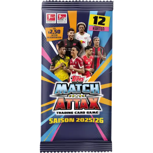 Match Attax – Bundesliga 2025/26 – Booster (DE)