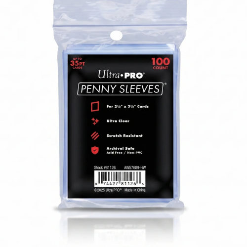 Ultra Pro - Penny Sleeves - Soft (100 Hüllen)